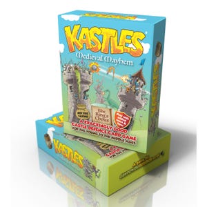 Kastles : un jeu de cartes familial de stratégie et de défense de château amusant pour les enfants de 7 ans aux adultes pour 2 à 4 joueurs