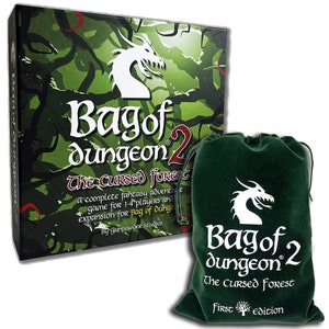 Bag of Dungeon 2: The Cursed Forest - Fantasy Board Game