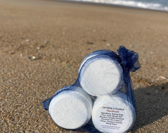 Patchouli Aromatherapy Shower Steamers 3-Pack Gift Set