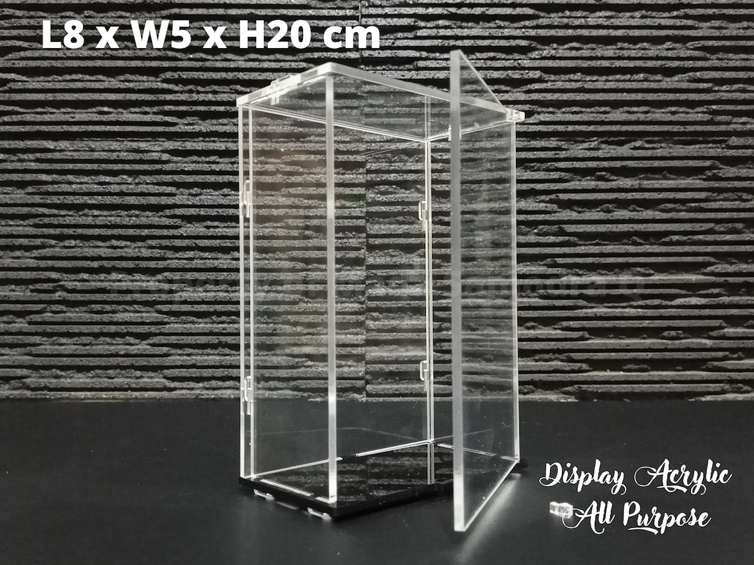 Miniature Display Case for Any Purpose 5x8x20cm Etsy