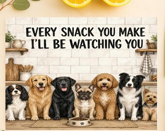 Funny Dog Png, Canine Kitchen Graphic | Cutting Board | Transparent High Resolution Sublimation File