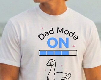 Dad Mode On, Father Humor PNG - Sublimation File | Digital Design | Printable Instant Download