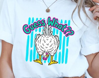 Chicken Butt PNG | Funny Sublimation Art - Instant Download | DTF Transfer For Tee Creators