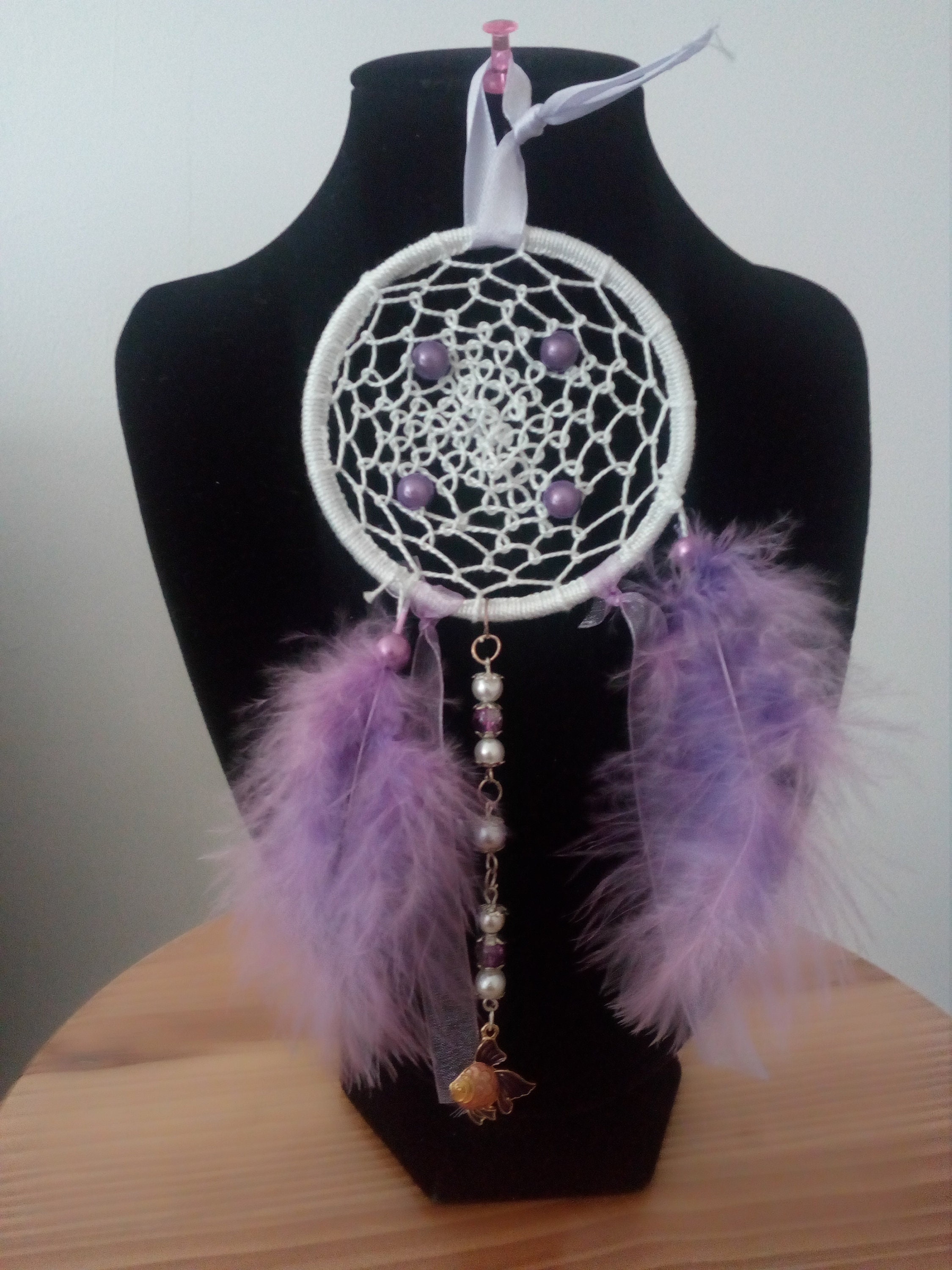 Mini Attrape-Rêves Fait Main Pour Rétroviseur