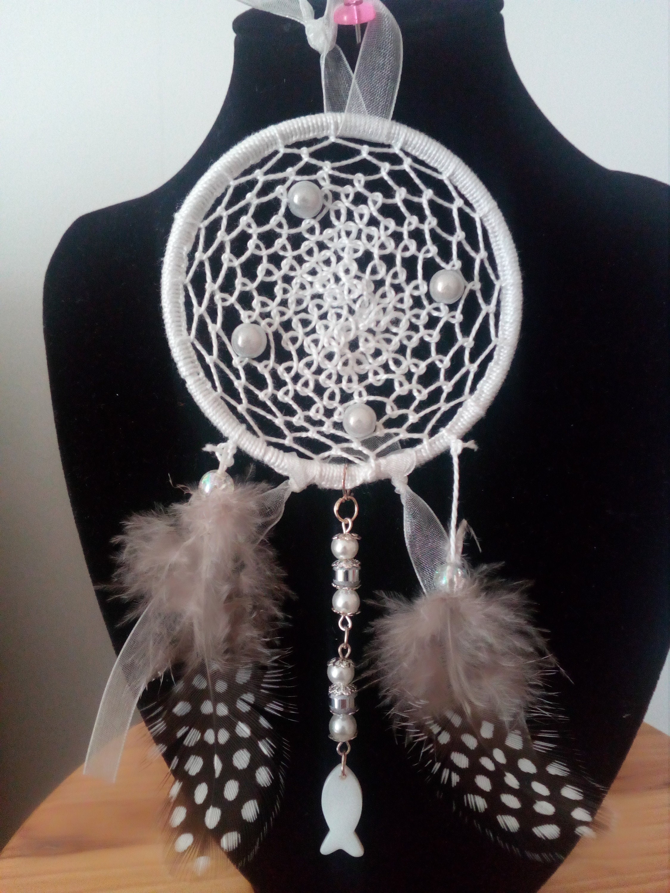 Mini Attrape-Rêve Fait Main Pour Rétroviseur