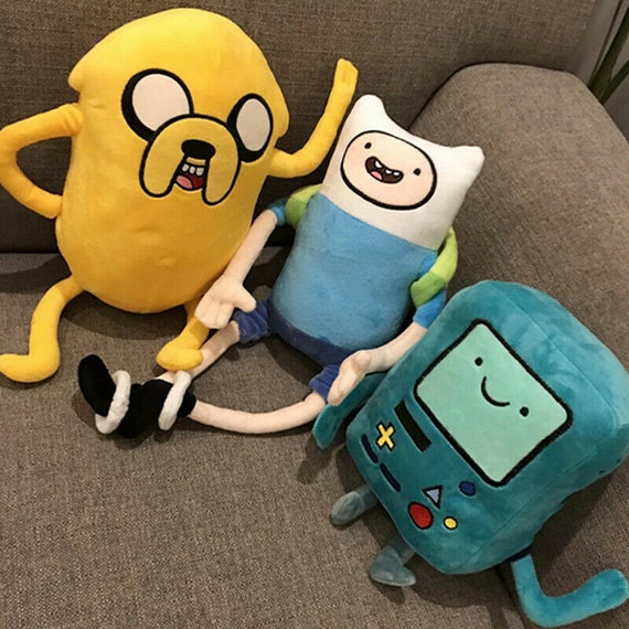Adventure Time With Finn and Jake Dog 8“ Stuffed Animal cartoon Plush soft Toy