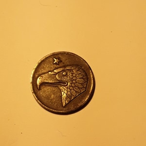 1920 ciudad de Aquisgrán Alemania 50 pfennig moneda.
