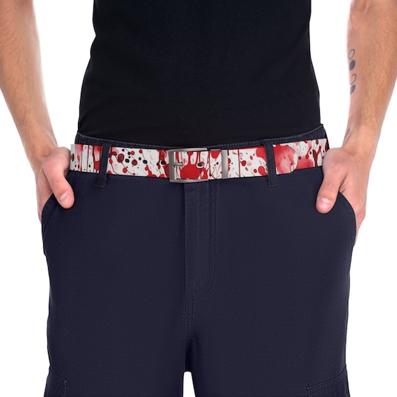Blood Splatter Belt - Etsy