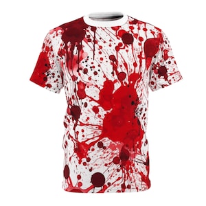 Blood Splatter Tie-Dye Tee