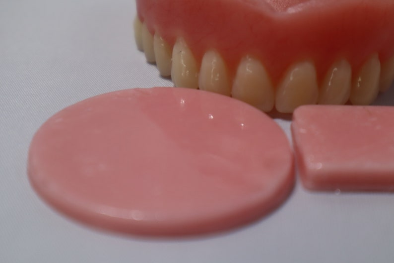 ORIGINAL Denture Pink Gum Material Reline / ORIGINAL Denture Etsy