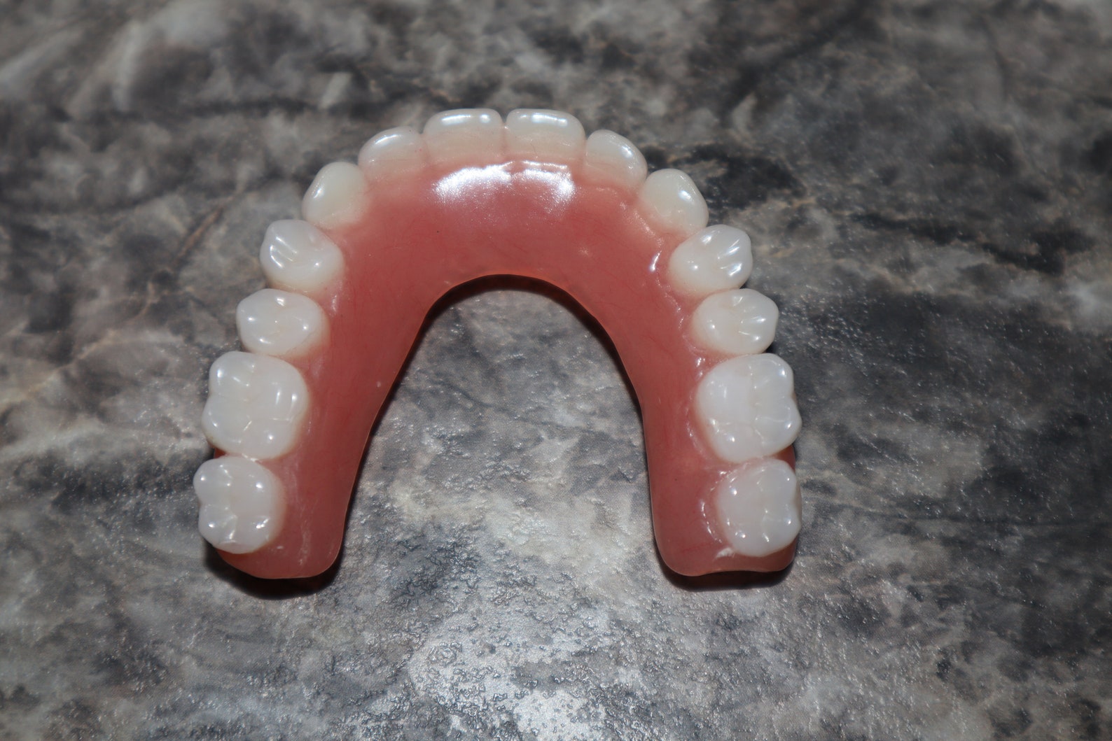 Denture / Udenture Shape Acrilyc / Upper Dentures / Made Etsy