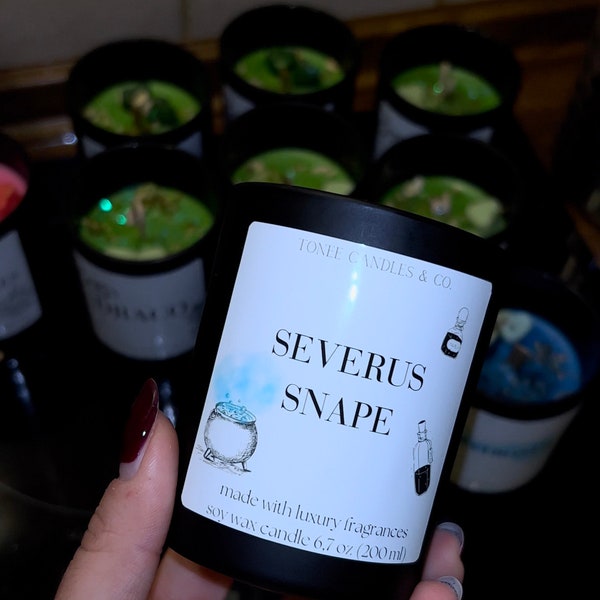 SEVERUS SNAPE candle