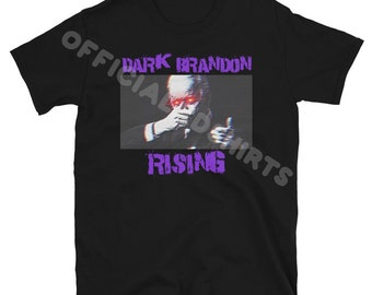 ORIGINAL Dark Brandon Rising Joe Biden Lustiges Politische Linke Linke Meme T-Shirt