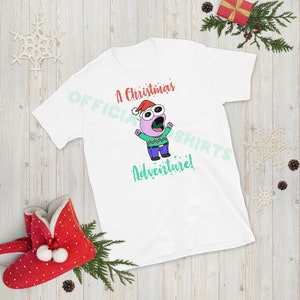 Camiseta de dibujos animados para adultos con el divertido programa de comedia X-MAS de Pim, amigos sonrientes y aventuras navideñas