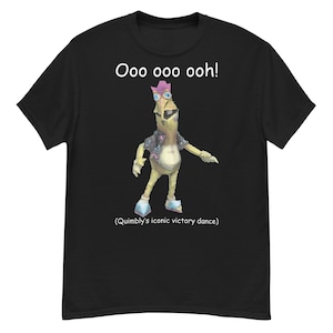 Lächelnde Freunde Gwimbly Lustiges Erwachsenen Cartoon T-Shirt