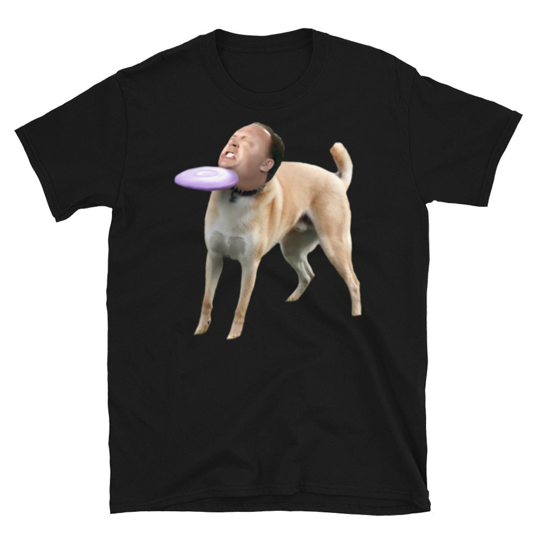 Alex Jones Funny Political Dog Meme T-shirt - Etsy, image size:1080x1080