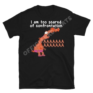 Amis souriants, crevettes, meme, comédie drôle, spectacle de dessins animés pour adultes, anxiété, t-shirt antisocial