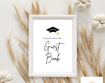 Modern Graduation Sign Bundle, Minimalist Graduation Sign, Graduation Party Decor, 5x7, Graduation Sign, Table Signs