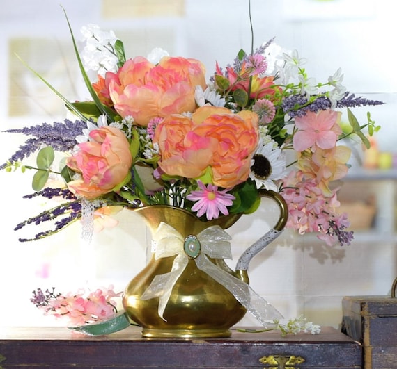 花瓶・フラワースタンド vintage * Portugal ribbon flower vase 花瓶