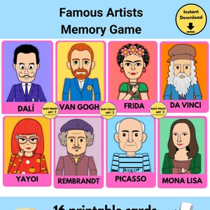 Jogo de correspondência de memória para impressão, jogos de correspondência para crianças, jogos infantis para impressão, jogo de arte para crianças, jogo de correspondência, jogo de correspondência pré-escolar