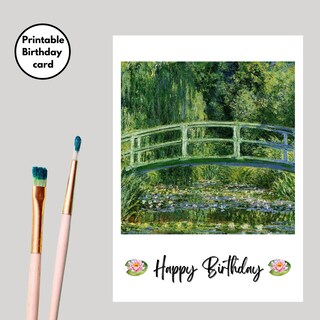Biglietto Di Compleanno Artistico 'Vista Di Vétheuil' Di Monet – Tracks Publishing
