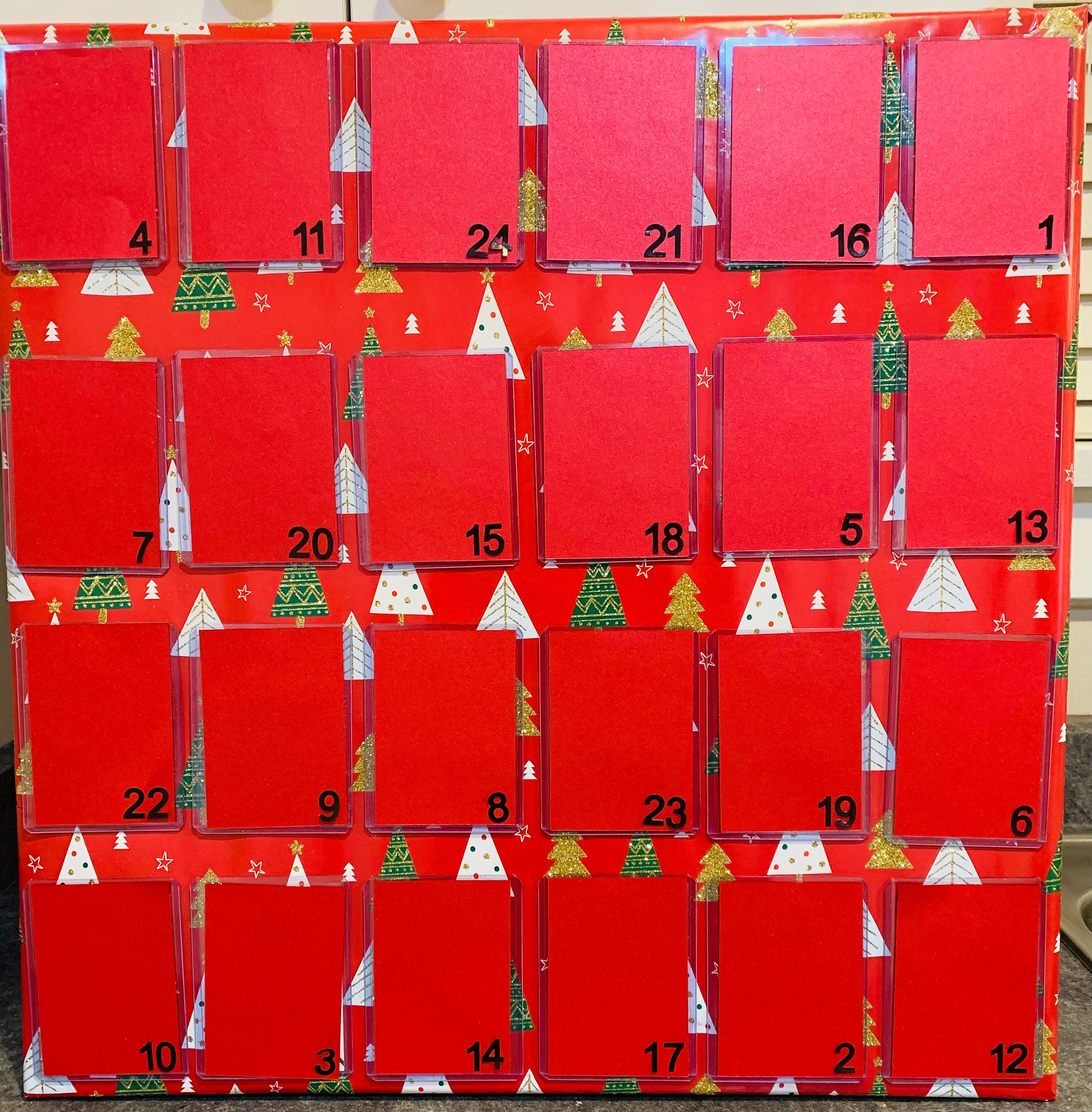 Advent Trading Card Calendar - Etsy Advent Trading Card Calendar - Etsy