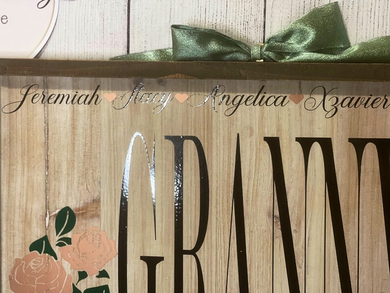 Wood Wall Decor, Farmhouse Wood Sign, Nana Wood Sign, Wall Decor