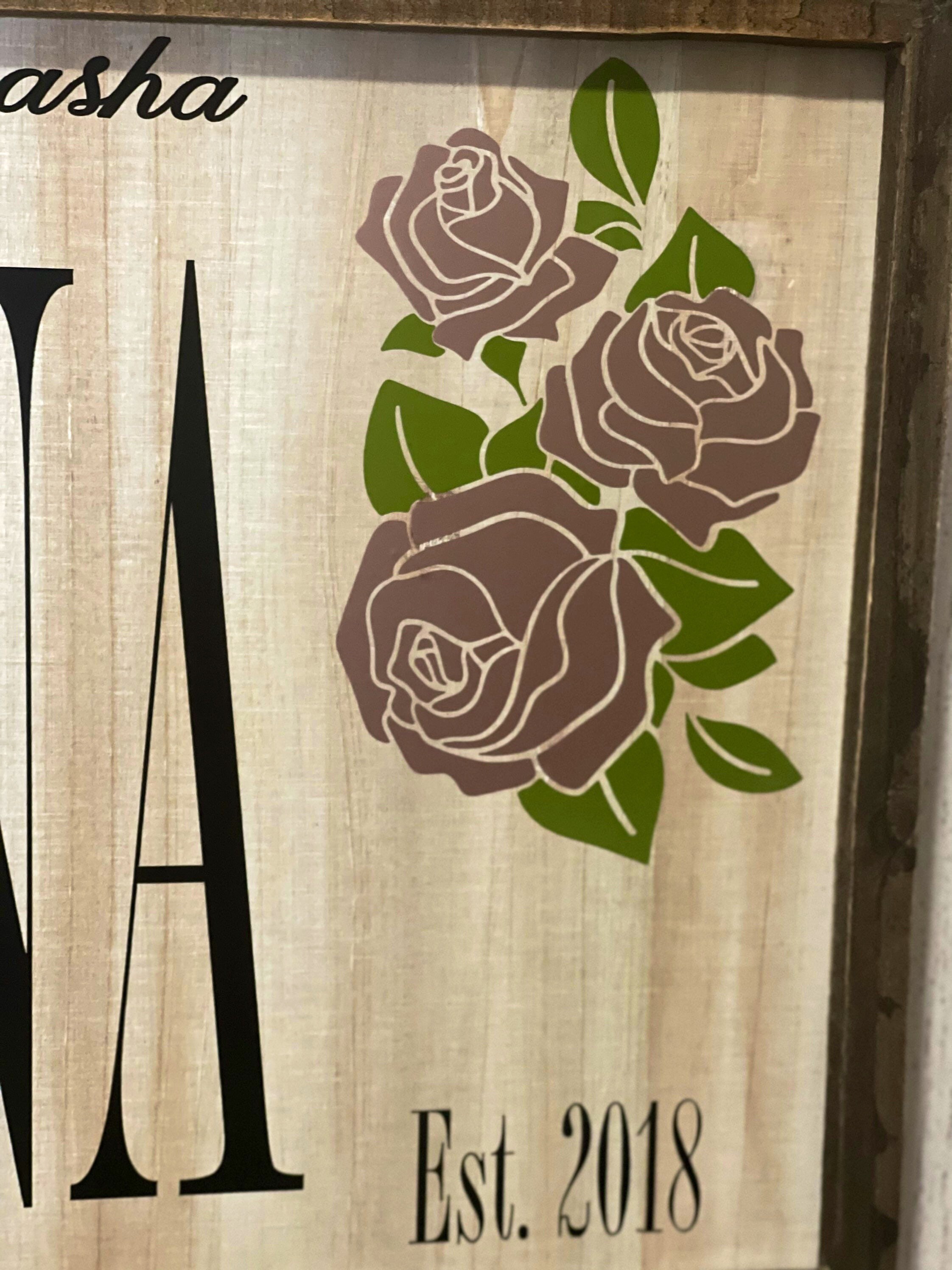 Wood Wall Decor, Farmhouse Wood Sign, Nana Wood Sign, Wall Decor