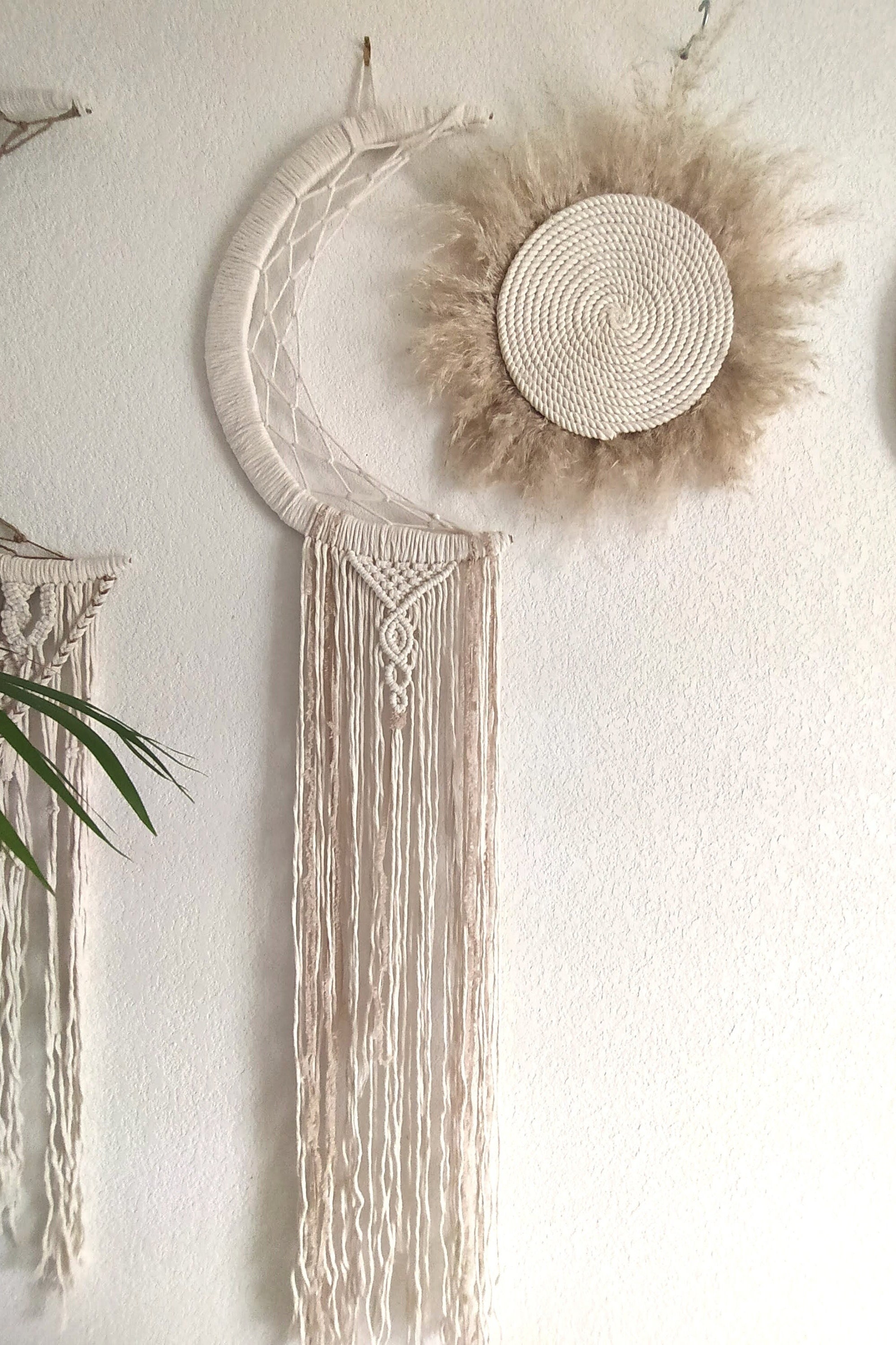Suspension Murale Macrame