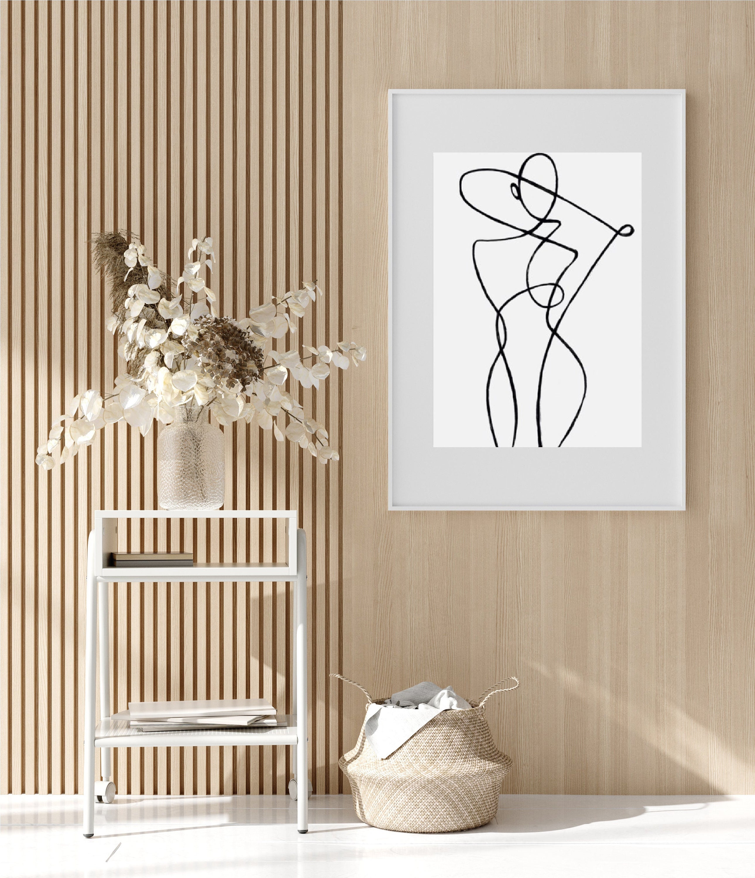 High Fashion Woman Poster Print A4 A3 Wall Art Decor Home Salon Pink 1437 