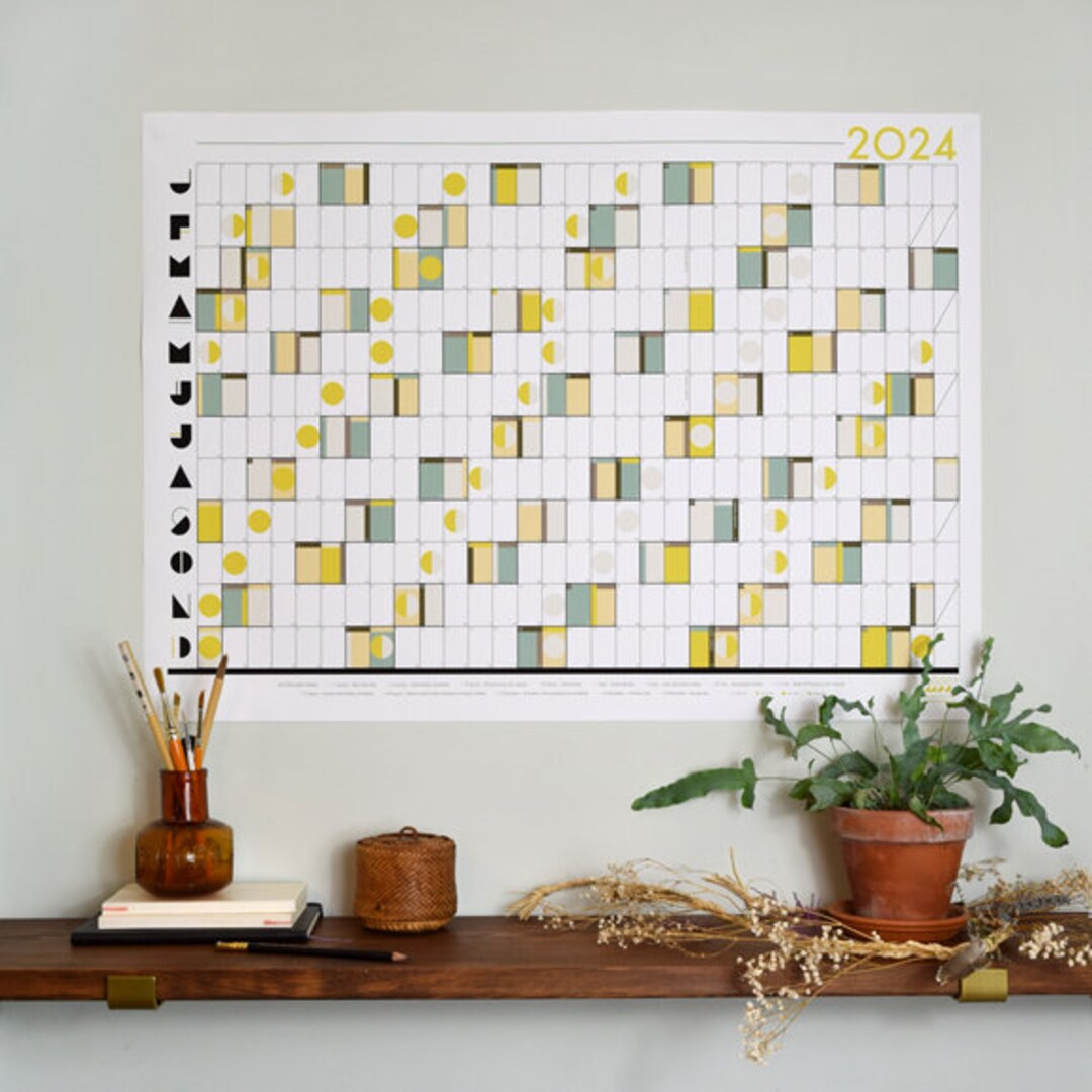 A1 2024 Wall Planner 2024 Year Planner A1 Planner 2024 Etsy UK
