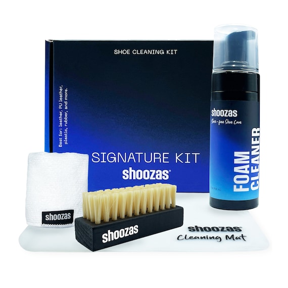 Shoozas Signature Shoe Cleaner Kit No Water Needed, Quick Dry, Non