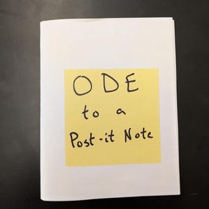 Oda a una nota adhesiva. Mini fanzine y cartas de tarot personalizadas.