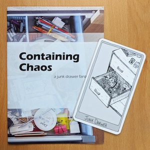 Containing Chaos Zine + Tarot Card