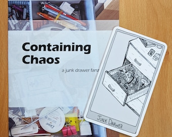 Containing Chaos Zine + Tarot Card