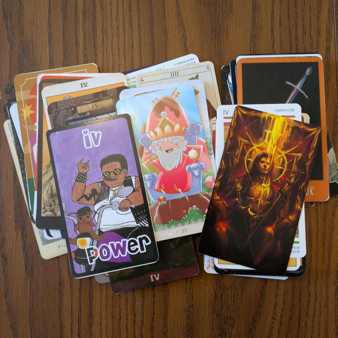 Oops, All Emperors Tarot Deck, 78-card Magpie Deck - Etsy