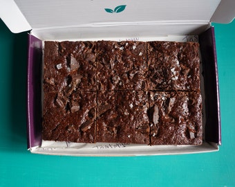 Vegan Gluten Free Fudge Brownies