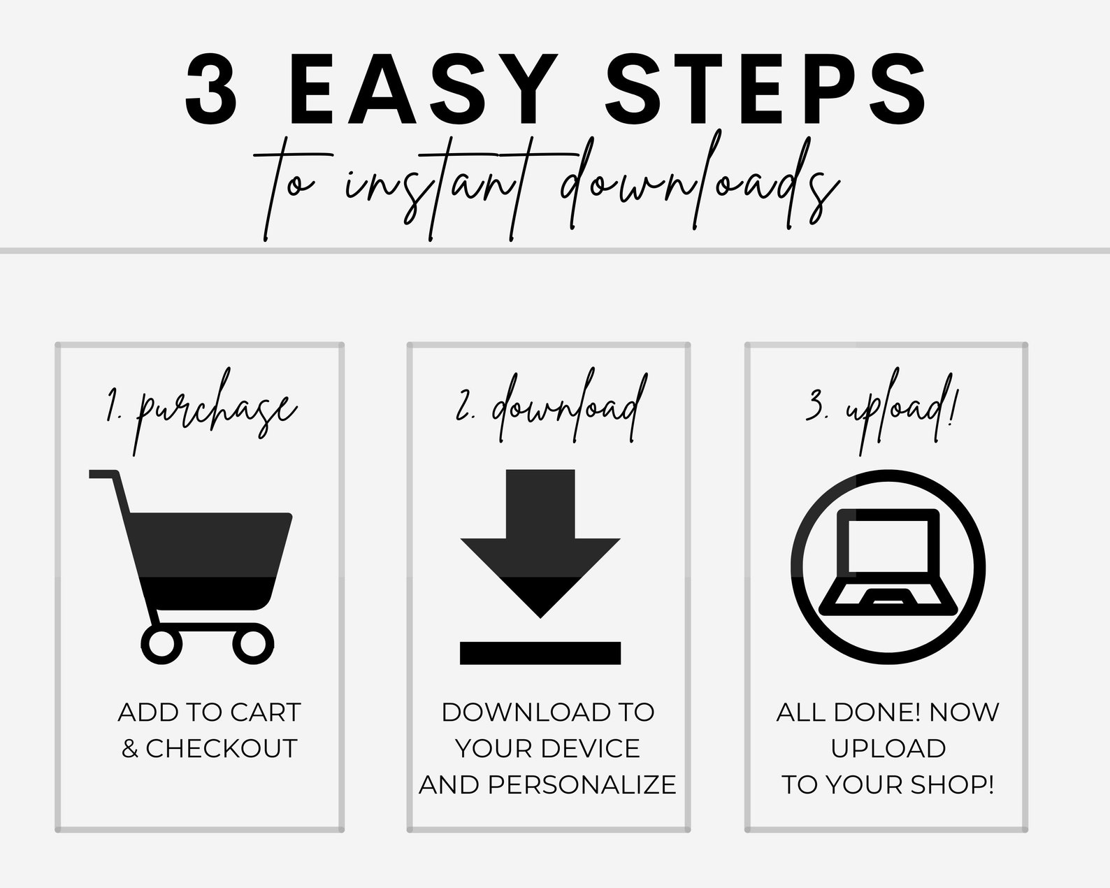 EDITABLE DIY Etsy Shop Banner Kit I DIY Banner I Etsy Branding Etsy