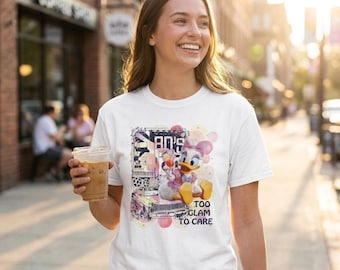 Camiseta "De Glamorosa a Preocupada" / Camiseta con Gráfico Sarcástico / Diseño del Autor
