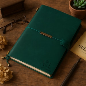 Personalized Refillable Portfolio, Custom Portfolio With Organizer, Custom Leather Portfolio, Personalized Padfolio, Business Gift, Phd Gift
