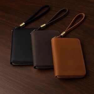 Personalized Full Grain Leather Passport Holder: Travel Wallet image 4