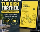 Turkish Grammar Workbook B1-Learn Turkish