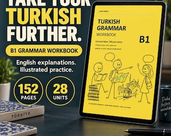 Werkboek Turkse grammatica B1 - Leer Turks