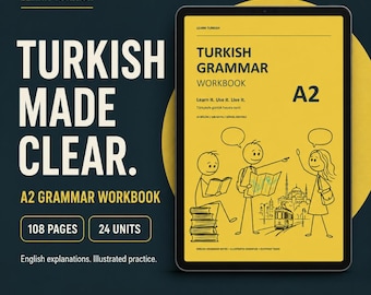 Werkboek Turkse grammatica A2 - Leer Turks