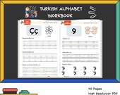 Turkish Alphabet Workbook