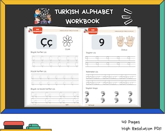 Werkboek Turks alfabet