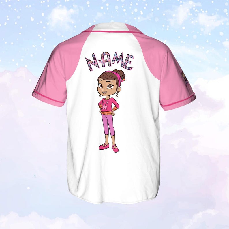 Custom Name Poppy Baseball Jersey, Disney Poppy Characters Jersey