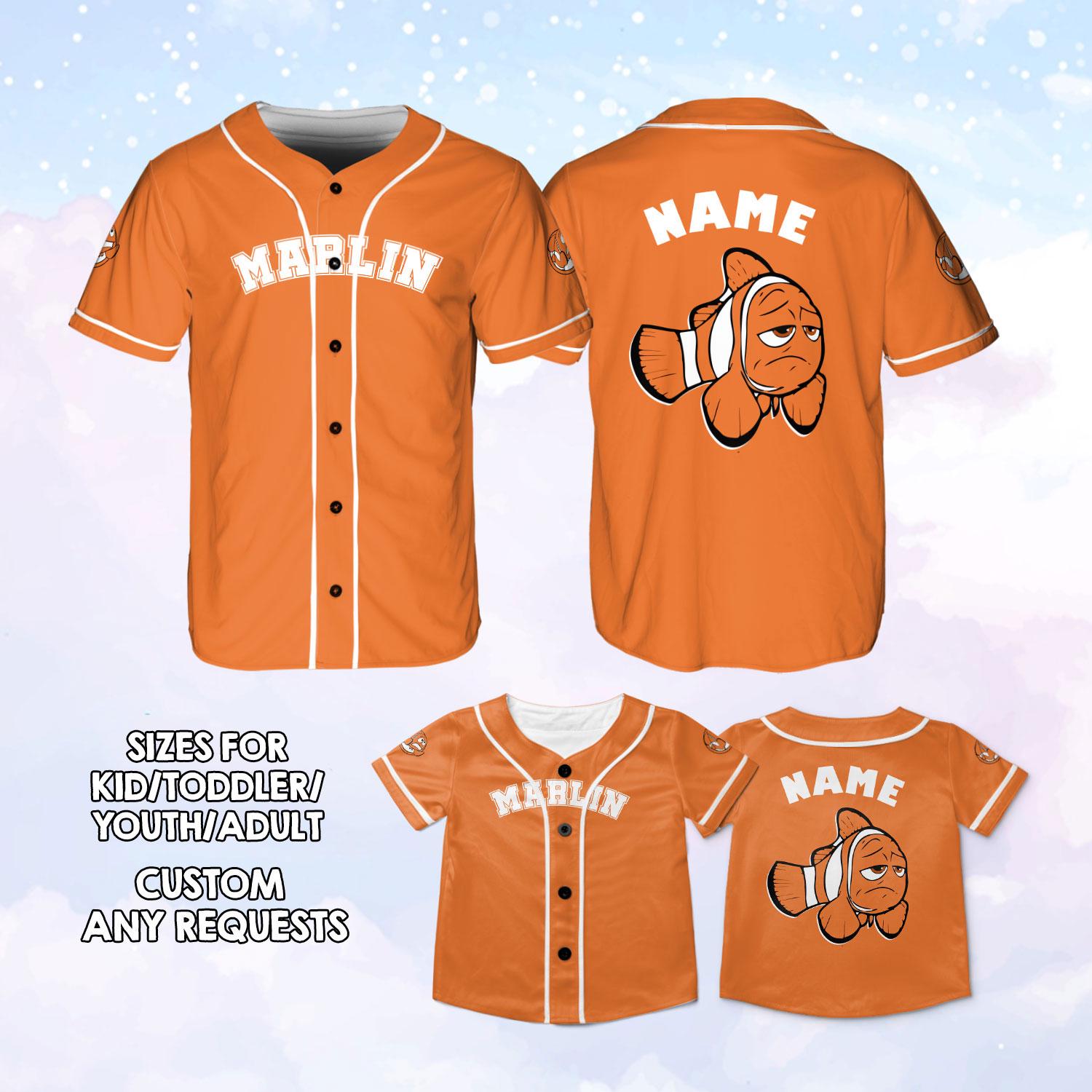 Custom Marlins Jersey Etsy