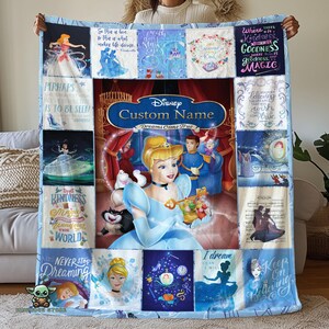 Cinderella Fleece Etsy