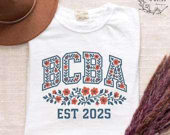 Custom 4th of July BCBA Shirt, BCBA Graduation Gift, Behavorial Analyst Gifts, Floral Coquette RBT TShirt, Custom Colors Shirt